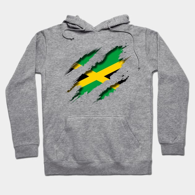 Jamaica Shredding Hoodie by blackcheetah